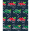 Gift Wrap (24"x100') DECK THE HALLS